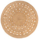 Tapis vidaxl avec conception d'environ 240 cm de jute tressée
