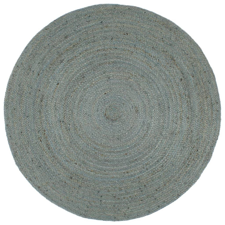 Vidaxl tapis fait à la main vers 180 cm de jute d'olive vert
