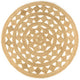 Vidaxl tapis à la main 210 cm Jute tressée