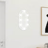 Miroir Vidaxl avec éclairage LED 40x20 cm ovale