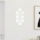 Miroir Vidaxl avec éclairage LED 40x20 cm ovale