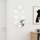 Miroir Vidaxl avec éclairage LED Verre de 80x40 cm