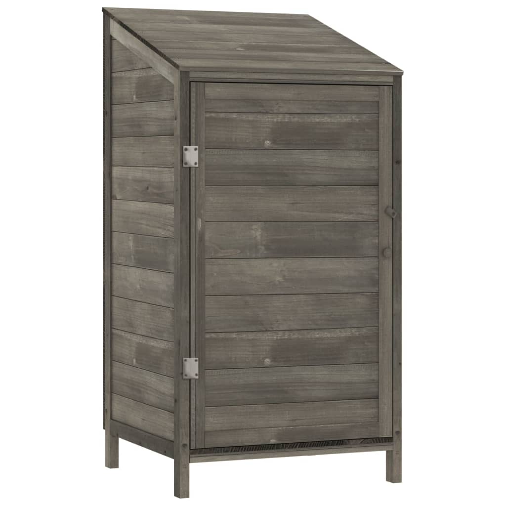 Vidaxl jardin hangar 55x52x112 cm Pine solide-bois-color