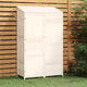 Vidaxl jardin hangar 102x52x174.5 cm Pine solide blanc