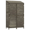 Vidaxl jardin hangar 102x52x174.5 cm Pine solide-bois anthracite -colored