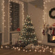 Vidaxl Garland léger avec 300 LEDS 30 M PVC WHITE CHAUD