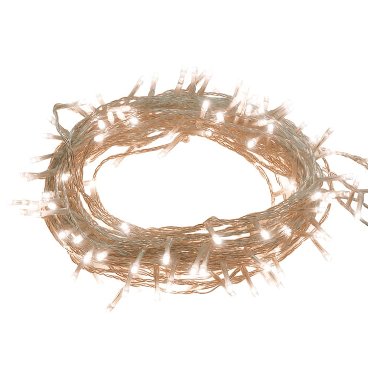 Vidaxl Garland léger avec 600 LEDS blanc chaud 60 m PVC