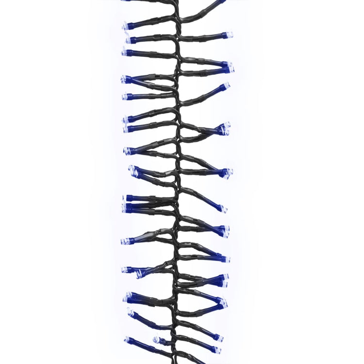 Vidaxl Light Garland Cluster avec 1000 LEDS Bleu 11 M PVC