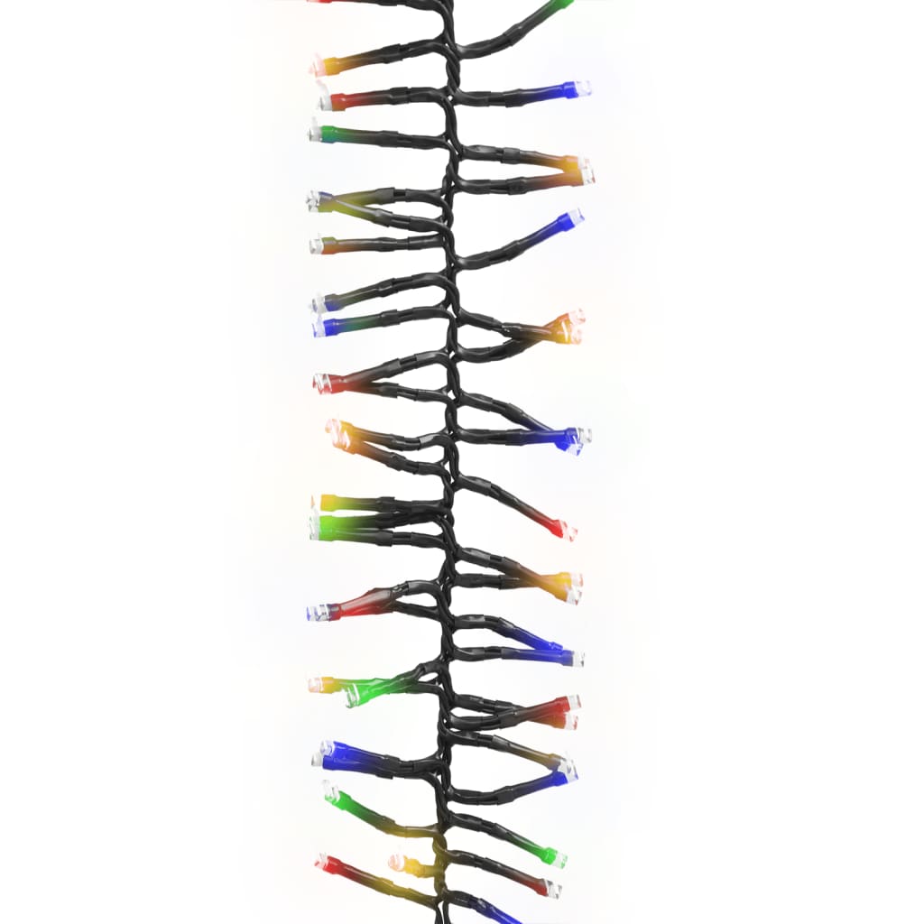Vidaxl Light Garland Cluster avec 2000 LED Multicolored 17 M PVC