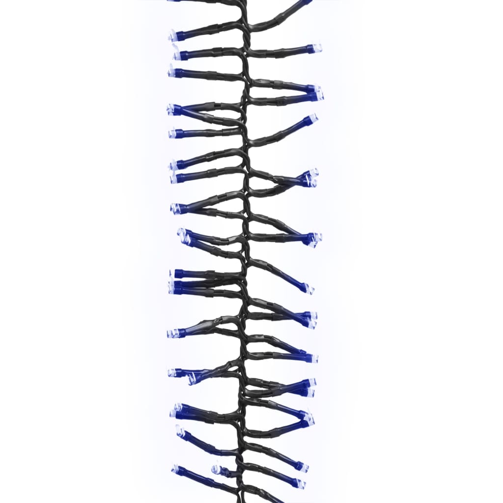 Vidaxl Light Garland Cluster avec 3000 LEDS Bleu 23 M PVC