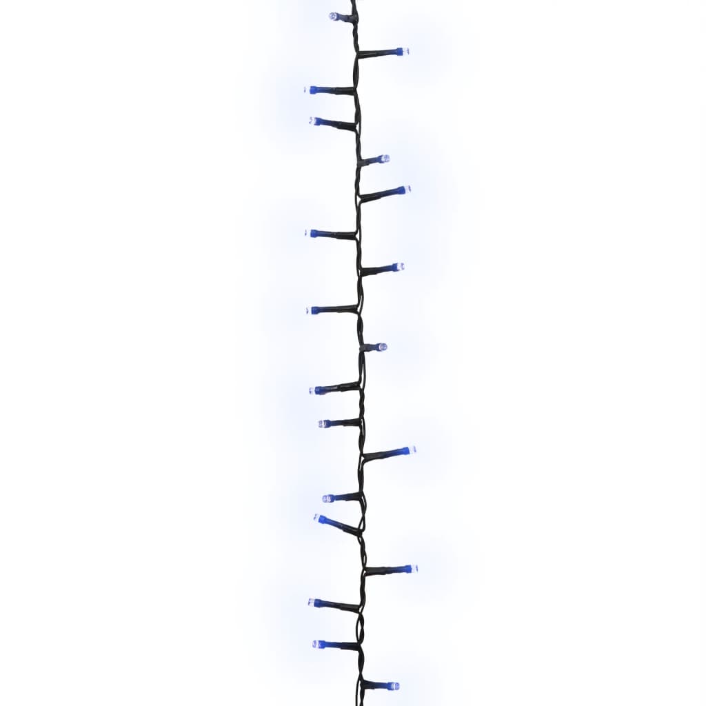 Vidaxl Garland Light Compact avec 400 LEDS Bleu 13 M PVC