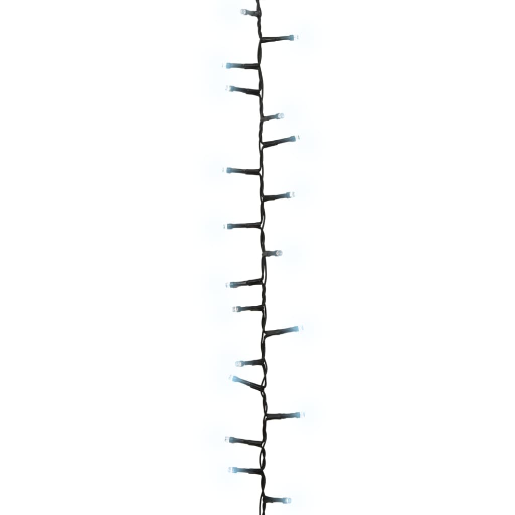 Vidaxl Garland Light Compact avec 1000 LEDS blanc froid 25 M PVC