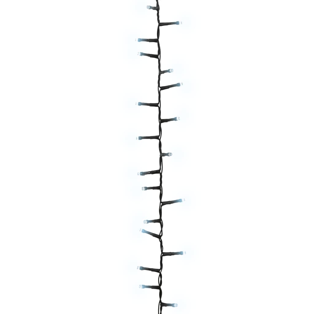Vidaxl Garland Light Compact avec 2000 LEDS blanc froid 45 M PVC