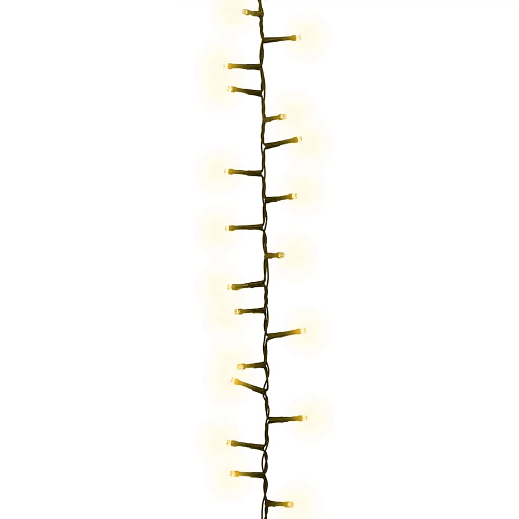 Vidaxl Garland Light Compact avec 3000 LEDS blanc chaud 65 M PVC