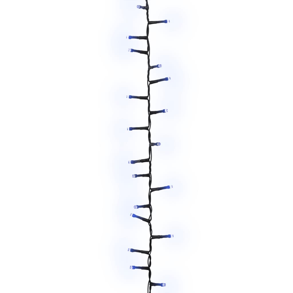 Vidaxl Garland Light Compact avec 3000 LEDS Bleu 65 M PVC