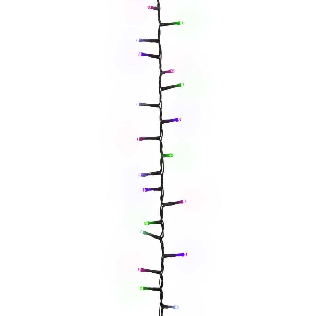 Vidaxl Garland Light compact avec 3000 LEDS pastel multicolore 65 M PVC