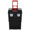 Vidaxl Tolley Trolley Polypropène noir et rouge