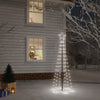 Vidaxl Christmas Tree avec broche de sol 108 LEDS Blanc froid 180 cm