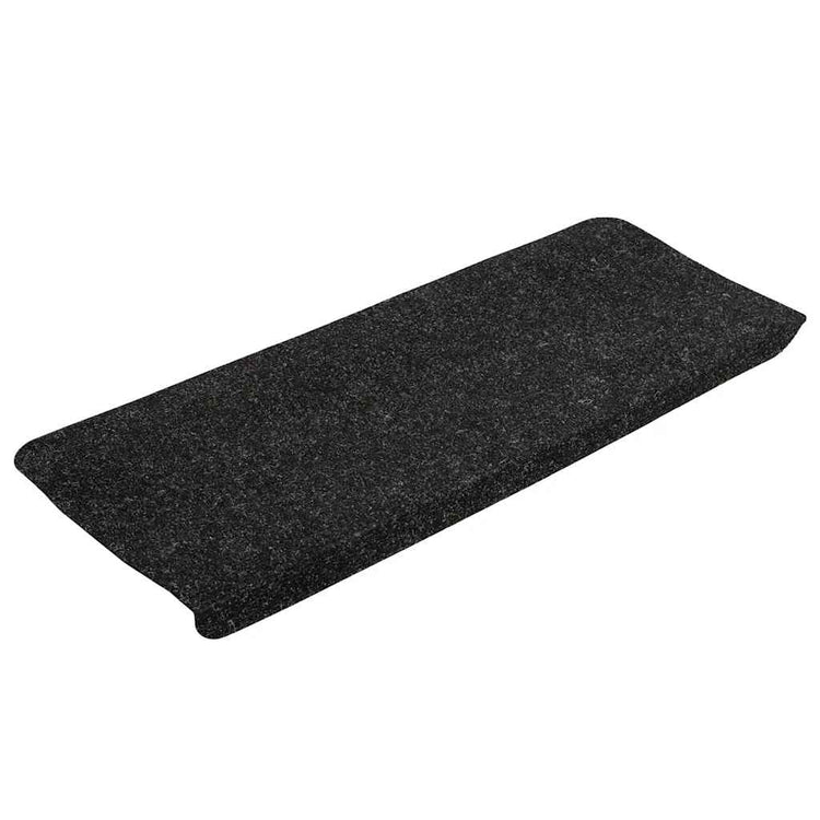 Vidaxl Stair Mats auto-adhésif 15 ST 65X24.5x3,5 cm anthracite -colored