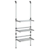 Vidaxl draogk 3 couches suspendu en aluminium
