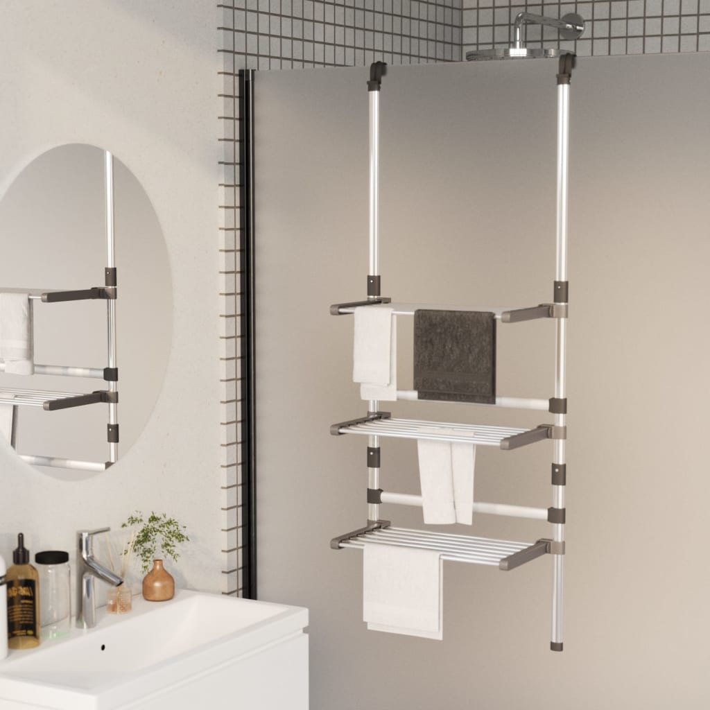 Vidaxl draogk 3 couches suspendu en aluminium