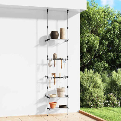 Rack de jardin vidaxl avec 3 étagères