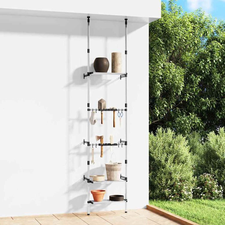 Rack de jardin vidaxl avec 3 étagères