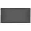 Panneaux muraux vidaxl 12 pcs 0,54 m² 30x15 cm en cuir artificiel gris