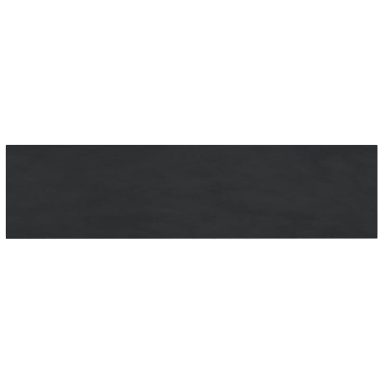Panneaux muraux vidaxl 12 st 1,08 m² 60x15 cm en velours noir