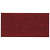 Panneaux muraux vidaxl 12 st 2,16 m² 60x30 cm de tissu rouge