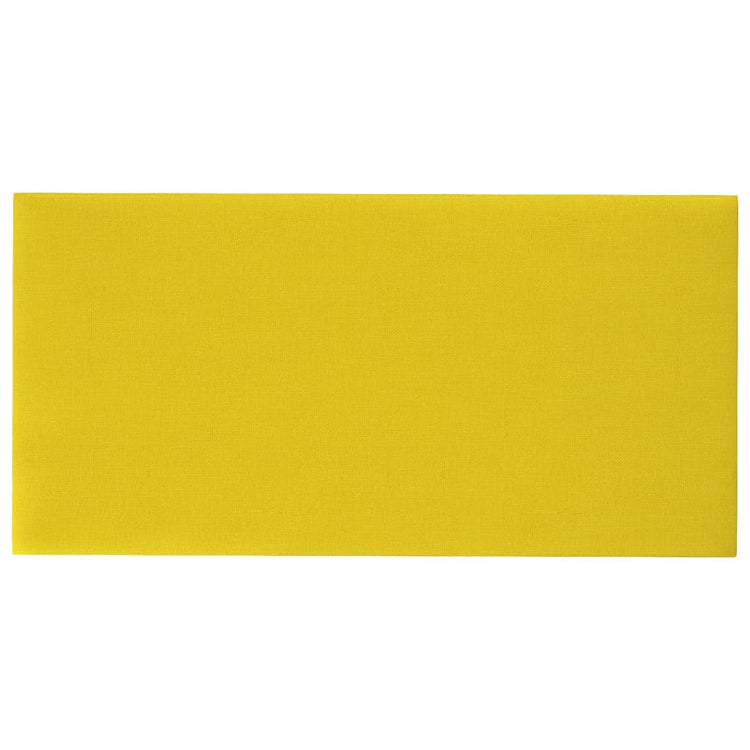 Panneaux muraux Vidaxl 12 ST 2,16 M² 60x30 cm Tissu jaune clair