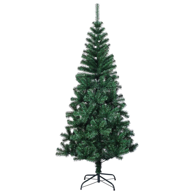 Vidaxl Kunstkerstboom avec des extrémités irisées 120 cm en PVC vert