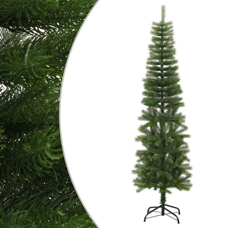 Vidaxl kunstkerstboom avec un PE à 180 cm étroitement standard