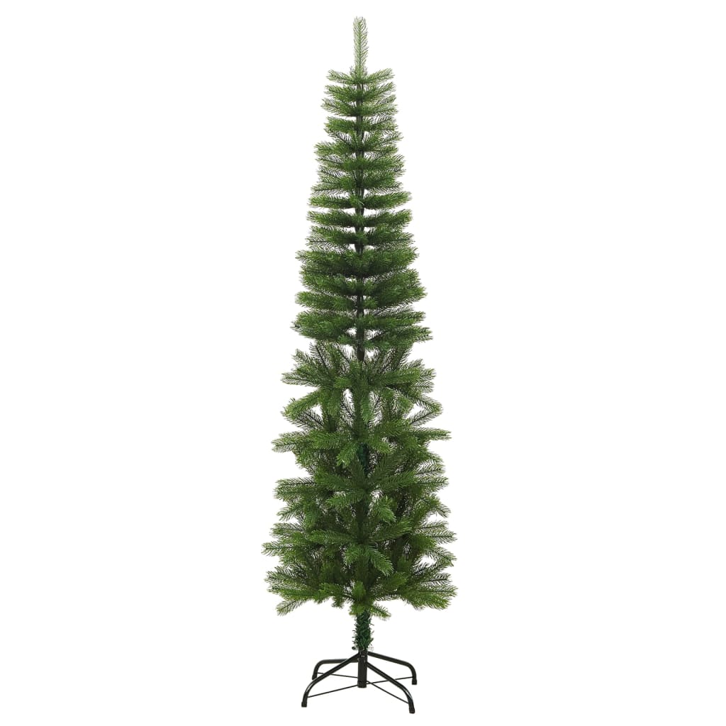 Vidaxl kunstkerstboom avec un PE à 180 cm étroitement standard
