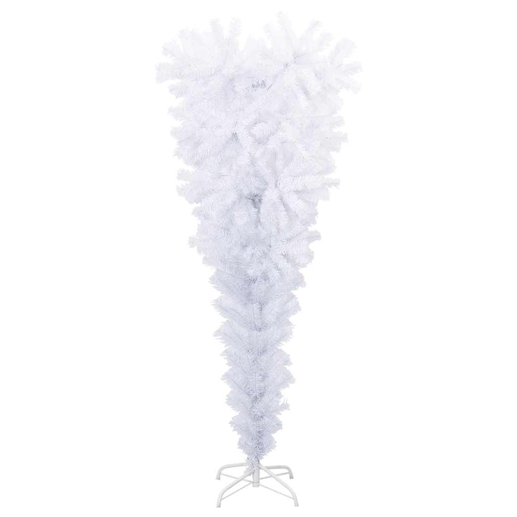 Vidaxl kunstkerstboom avec un blanc standard 150 cm blanc