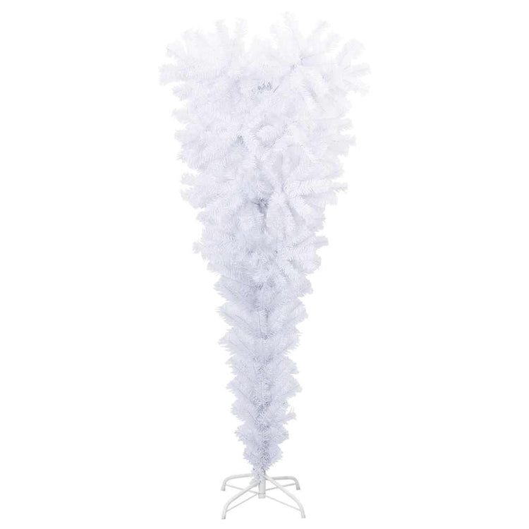 Vidaxl kunstkerstboom avec un blanc standard 150 cm blanc
