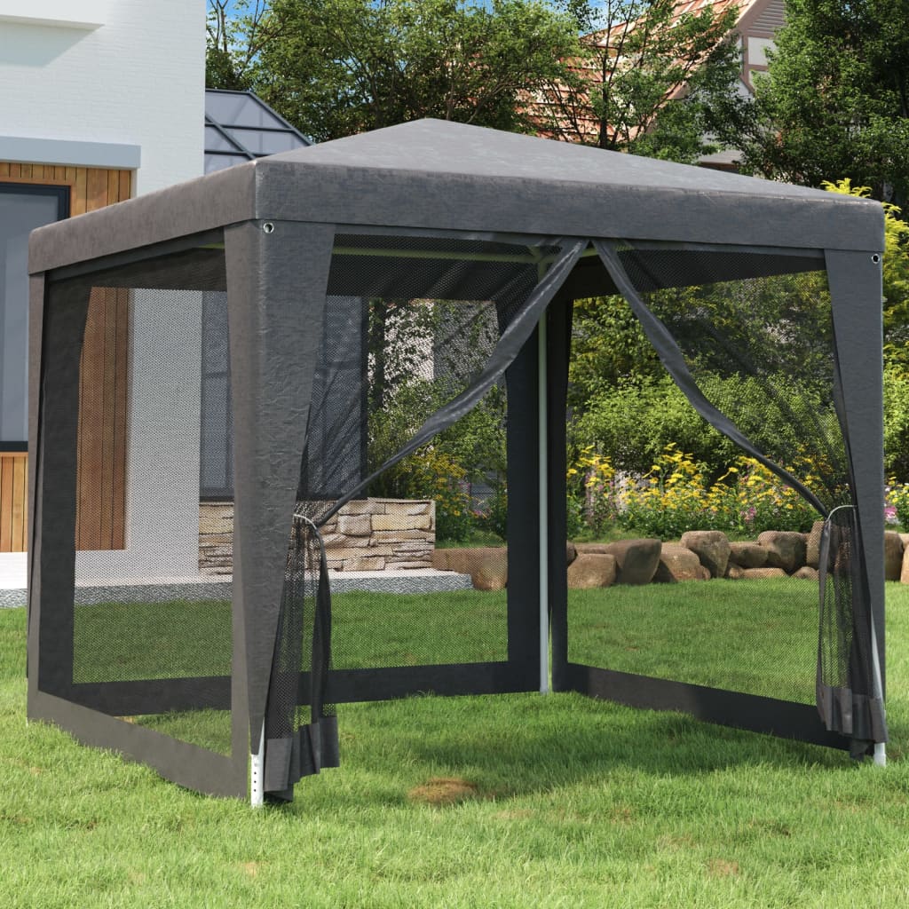 Tente de fête Vidaxl avec 4 murs latéraux en filet