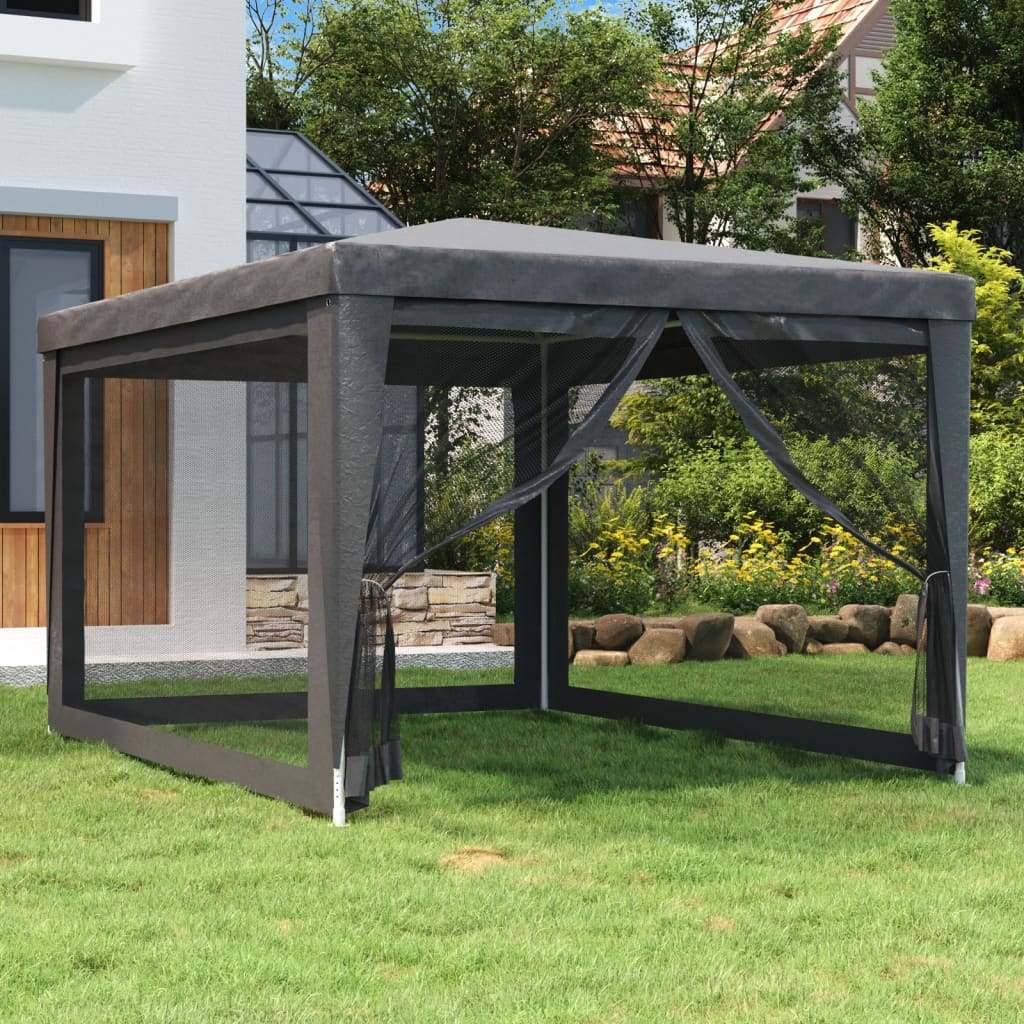 Tente de fête Vidaxl avec 4 murs latéraux en mai