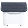 Vidaxl Dog Loft 59x75x66 cm Gray en polypropène