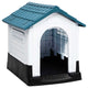 Vidaxl Dog Loft 57x68x66 cm Bleu polypropène