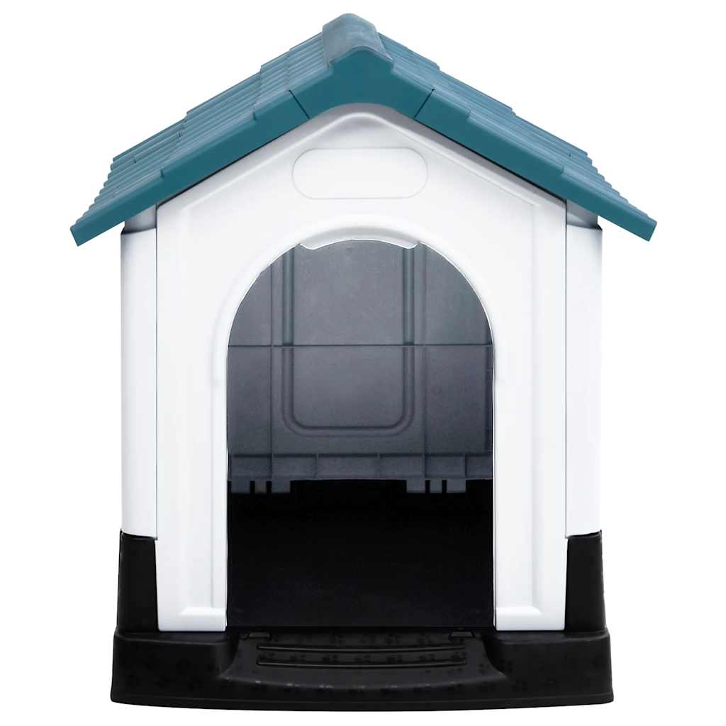 Vidaxl Dog Loft 57x68x66 cm Bleu polypropène