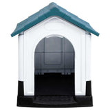 Vidaxl Dog Loft 57x68x66 cm Bleu polypropène - afbeelding 2