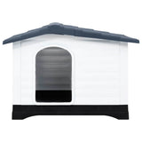 Vidaxl Dog Loft 90.5x68x66 cm Gray en polypropène - afbeelding 2