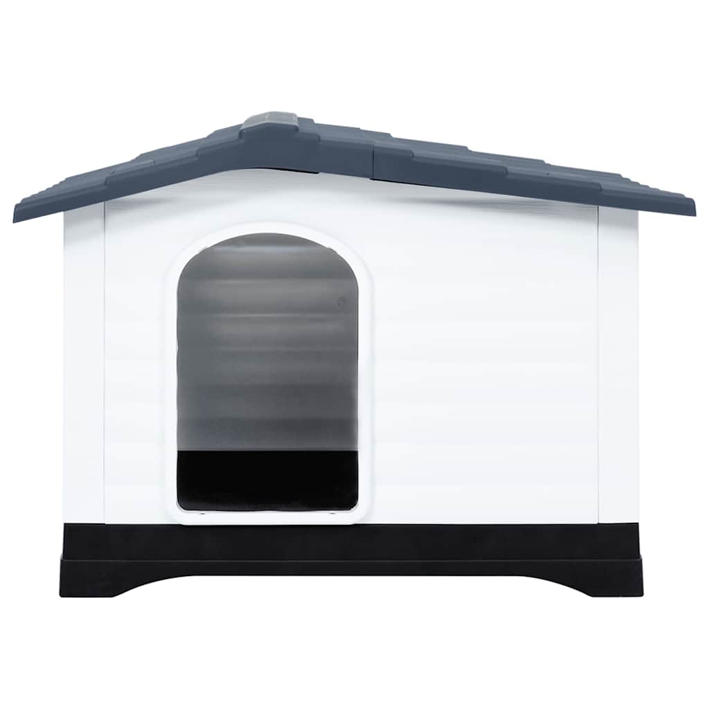 Vidaxl Dog Loft 90.5x68x66 cm Gray en polypropène