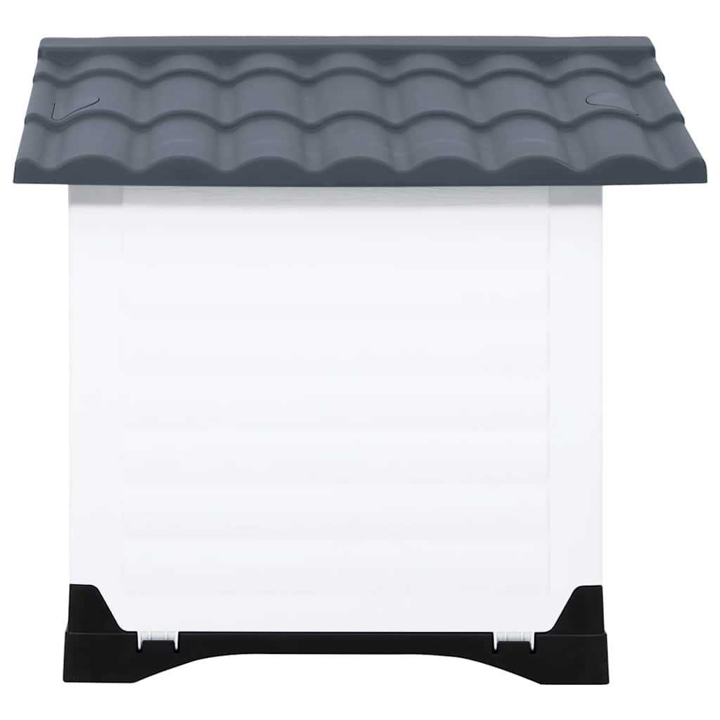 Vidaxl Dog Loft 90.5x68x66 cm Gray en polypropène