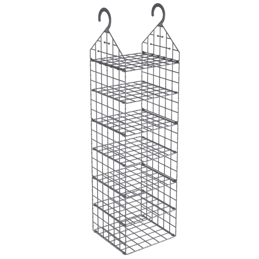 Vidaxl Hanging Placboard Organisateurs 2 ST avec 7 étagères