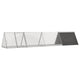 Clapier à lapin Vidaxxl 403,5x80,5x71 cm acier galvanisé anthracite