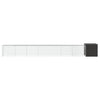 Vidaxl Poulet Coop 800x91x100 cm Anthracite en acier galvanisé -colore