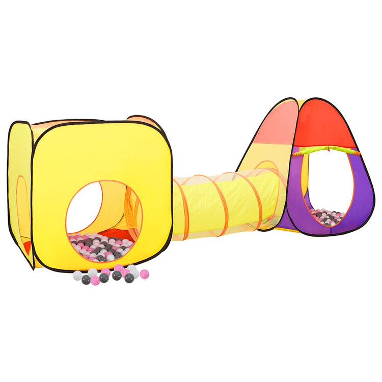 Vidaxl Children's Play tente avec 250 balles 255x80x100 cm multiplié