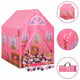Vidaxl Children's Play Tent avec 250 balles 69x94x104 cm rose